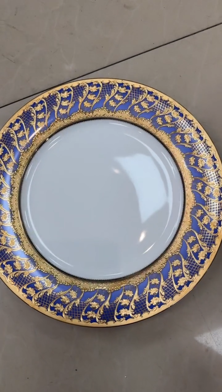 【闪购商品】瓷片10.5英寸平盘福利款  瑕！！