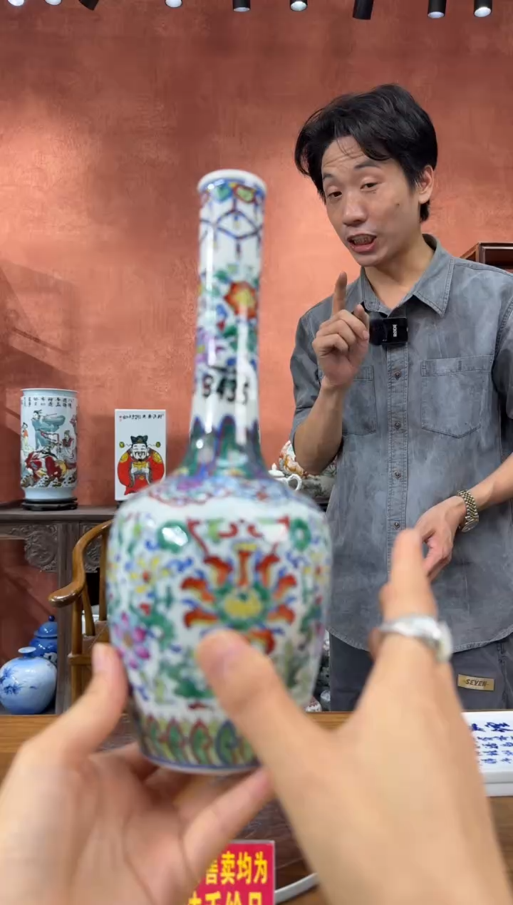 吴义松陶盟手绘陶瓷编码：3435