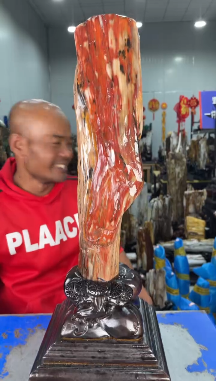 【闪购商品】硅化玉摆件未镶嵌76