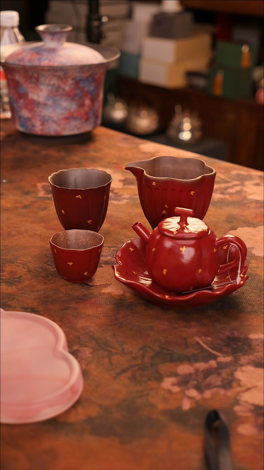 【闪购商品】陶瓷茶具（无礼盒无茶盘）@@A11467