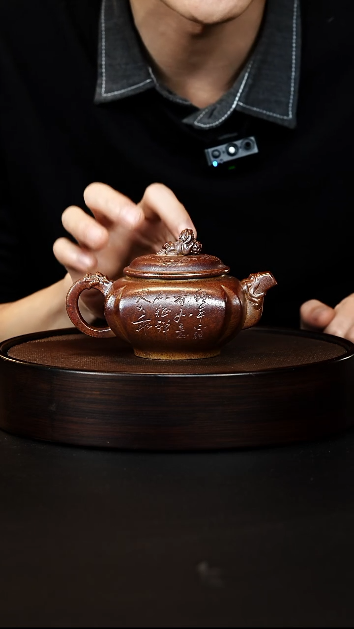 茶壶紫砂宜兴紫砂壶h35287