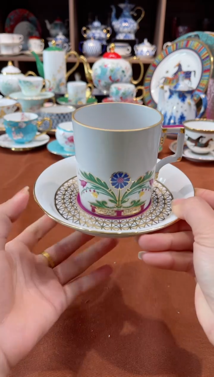 【闪购商品】瓷片莫斯科杯碟······