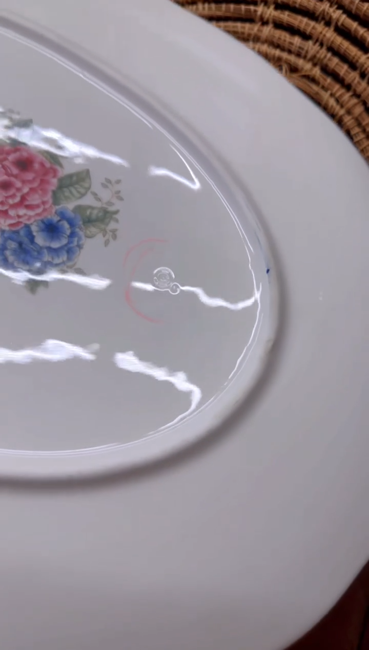 瑕疵盘子瓷**************