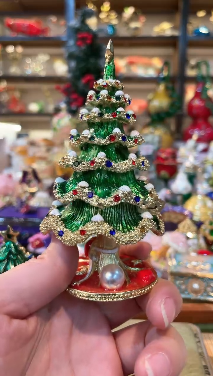 【闪购商品】精致珐琅彩首饰盒