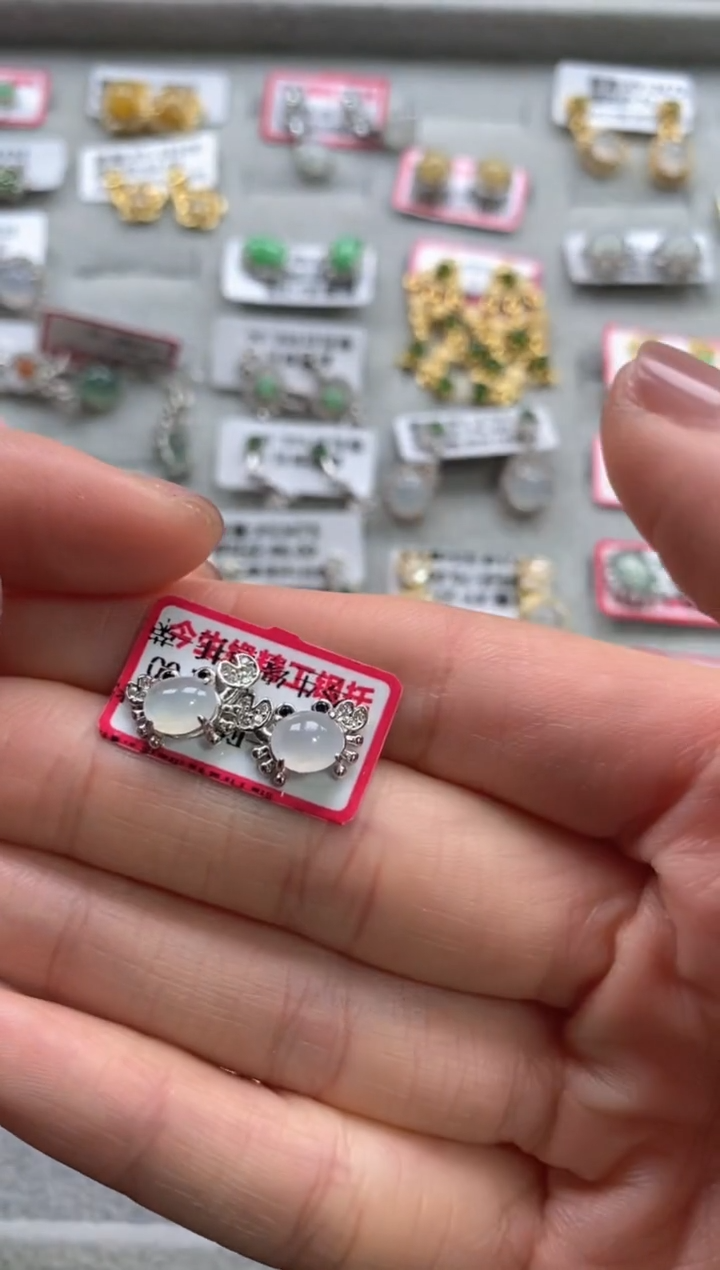 【闪购商品】翡翠戒指银S925镶嵌11111--1