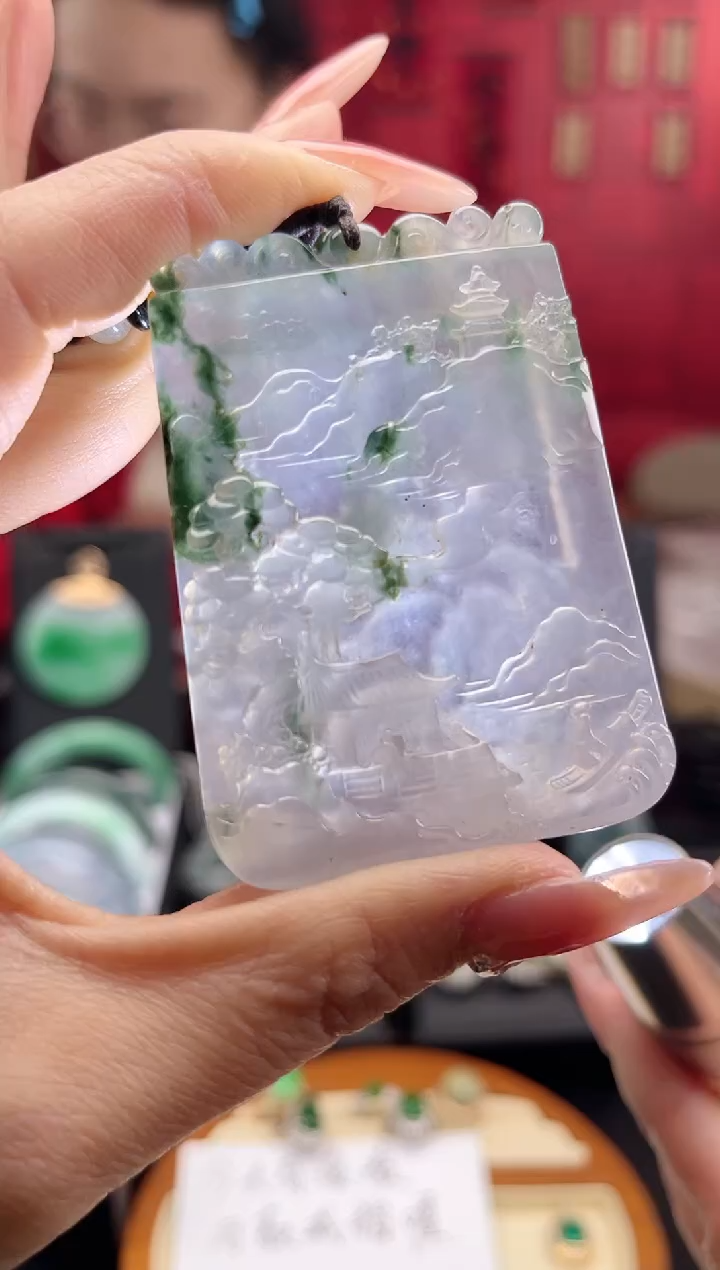 【闪购商品】翡翠颈饰未镶嵌吊坠