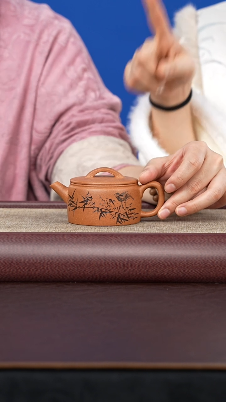 紫砂供春道婷婷紫砂15