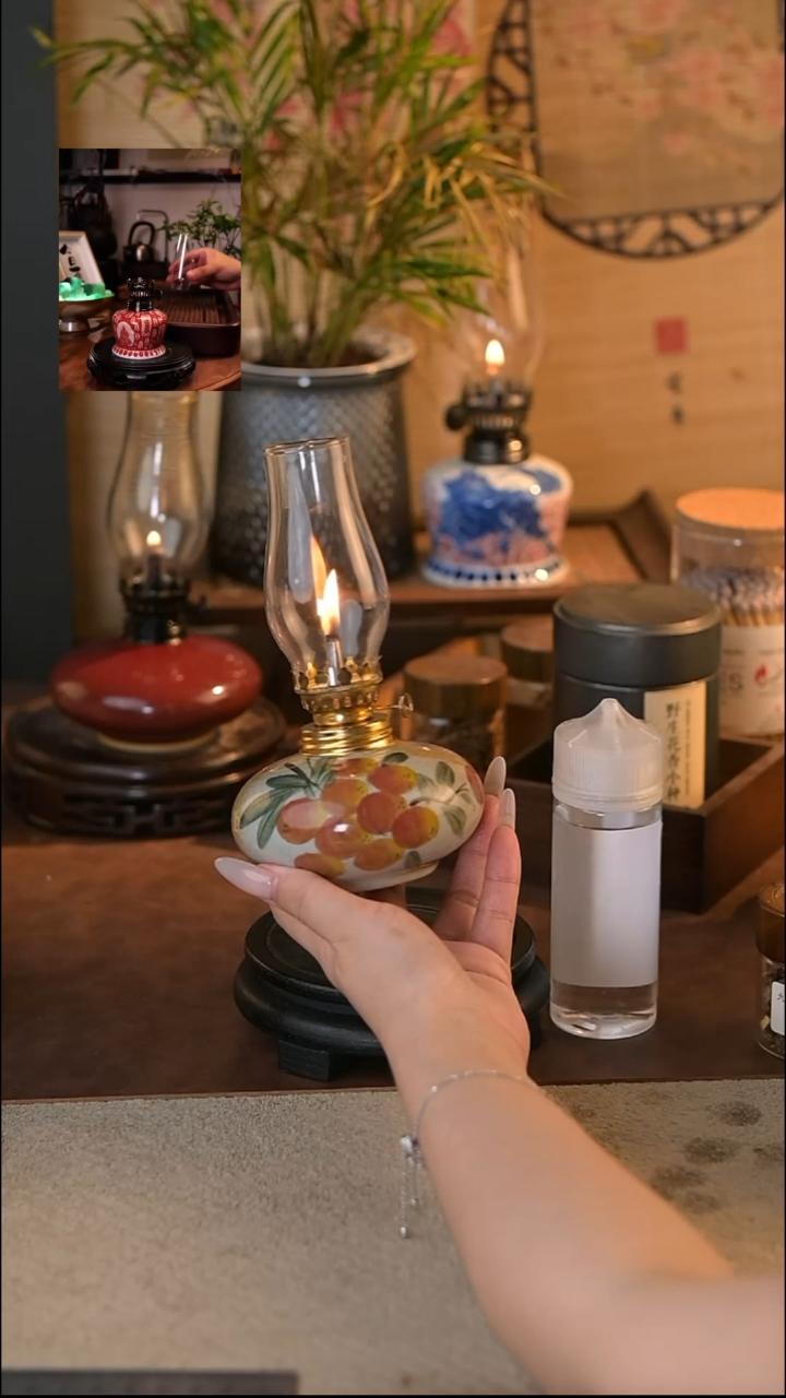 景德镇陶瓷香薰灯摆件