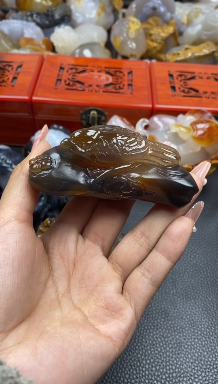 【闪购商品】玛瑙/玉髓手把未镶嵌00