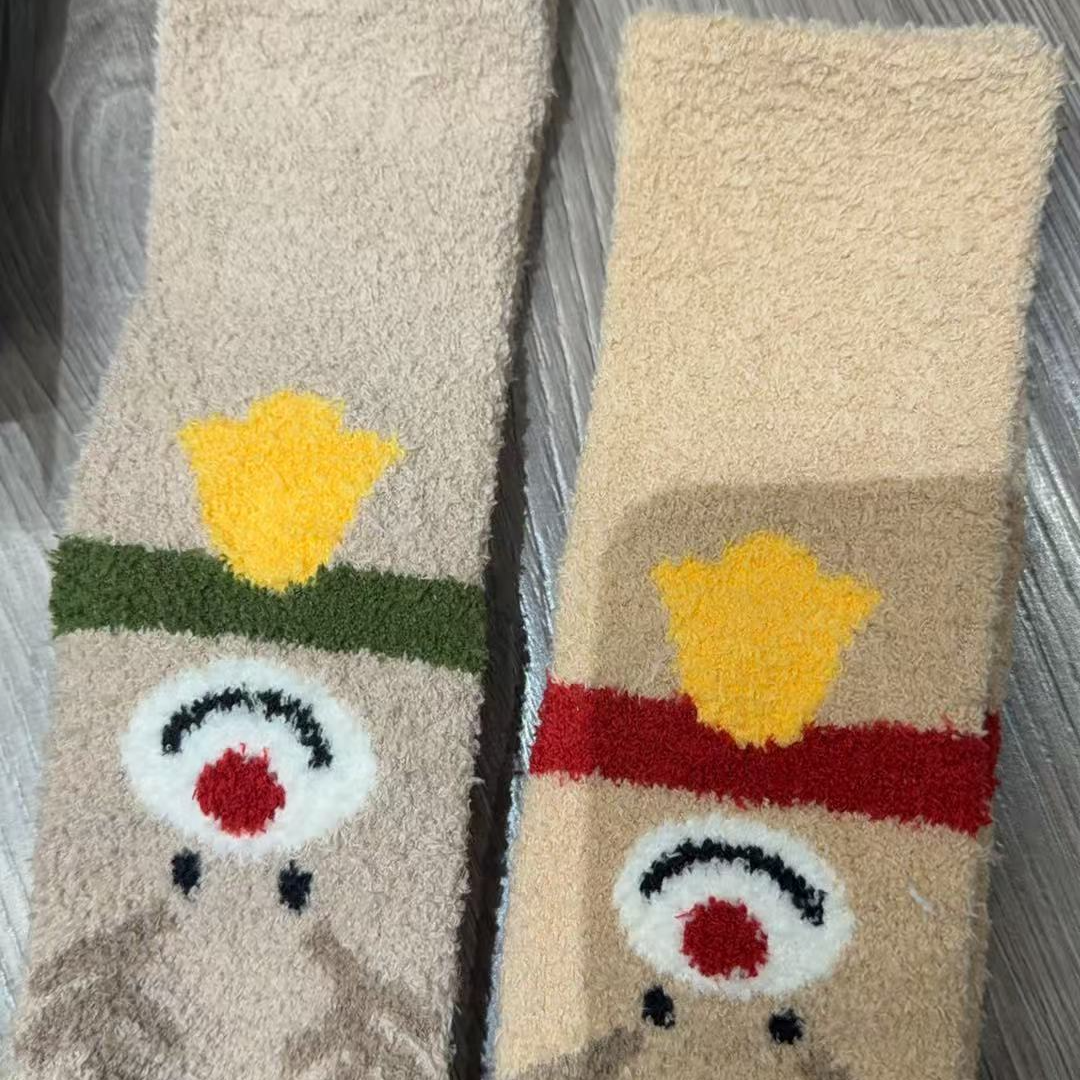 25415 儿童5双秋冬袜子