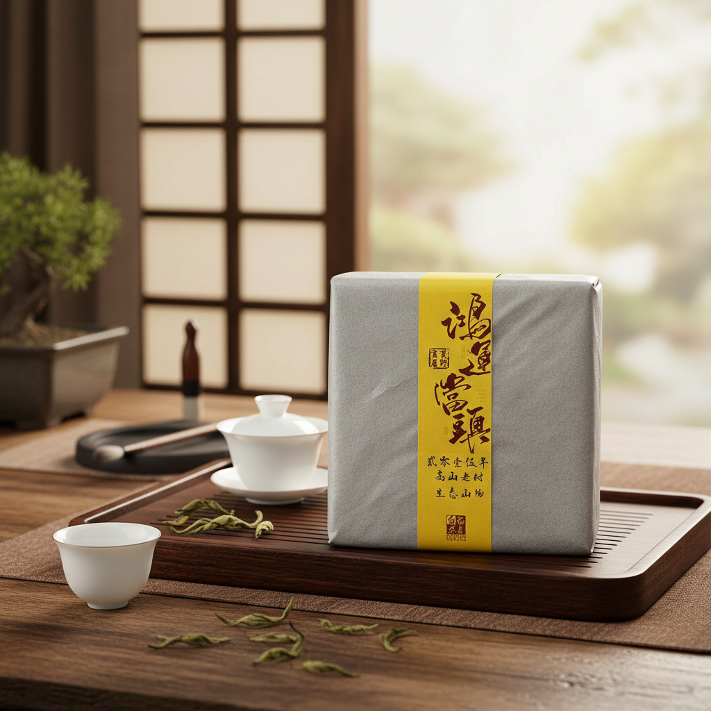 【江缘】福鼎白茶，鸿运当头·2015·贡眉·群体种小菜茶·高山荒野