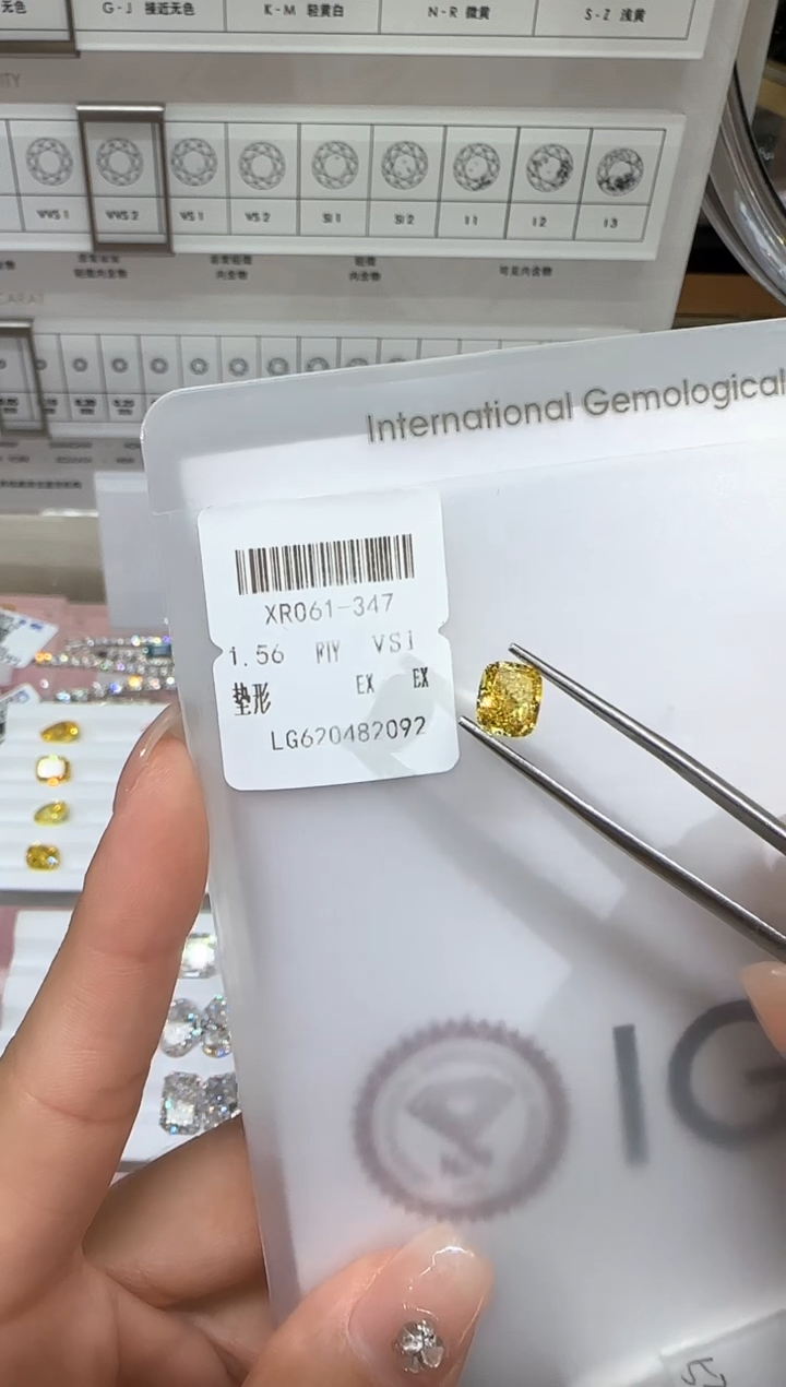 【闪购商品】未镶嵌实验室培育钻石@ 1.56ct 先鉴赏，再定制！