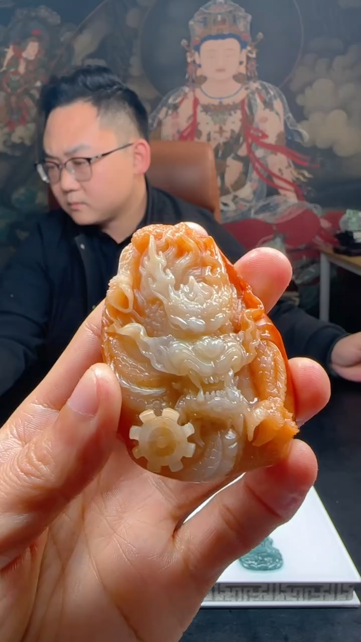 【闪购商品】定制翡翠未镶嵌L-@@QJXC113160