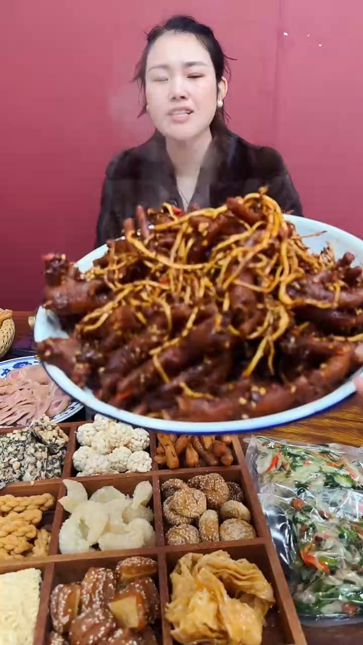 食用农产品7天江苏省云南风味鸡爪麻辣味8个