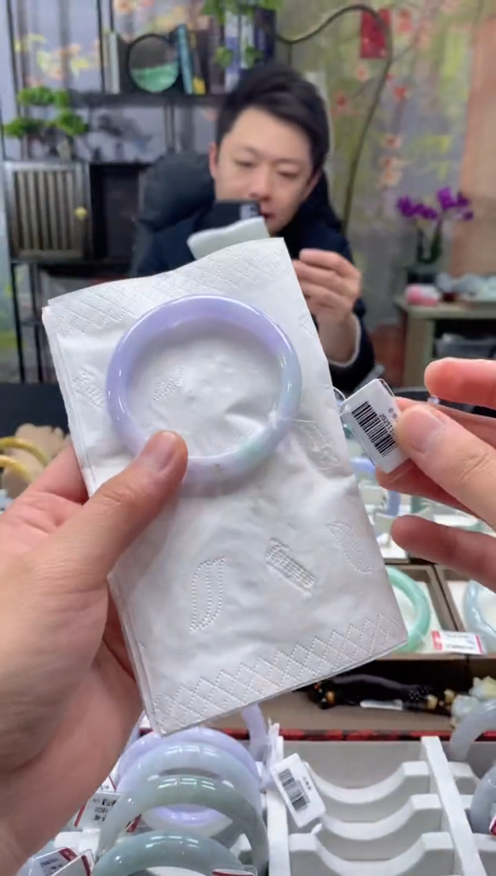 未镶嵌手镯翡翠125*********