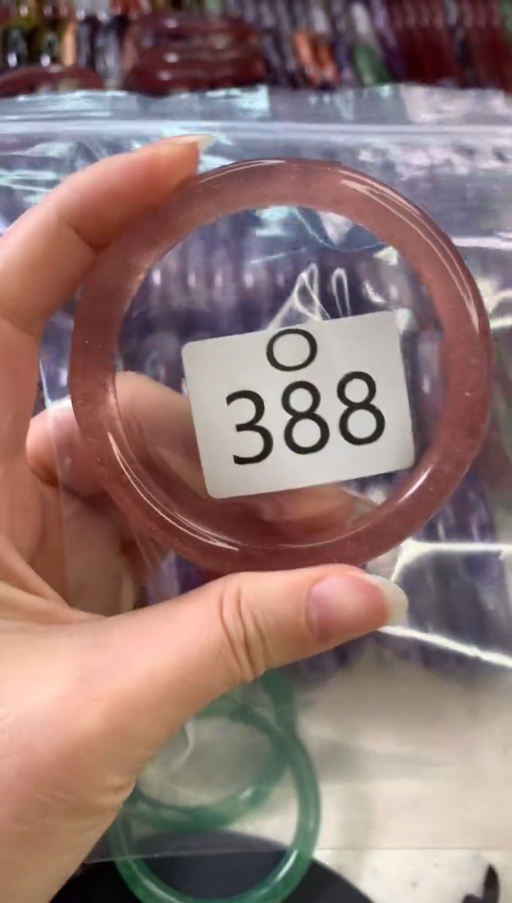 【闪购商品】水晶水晶手镯O未镶嵌388-59