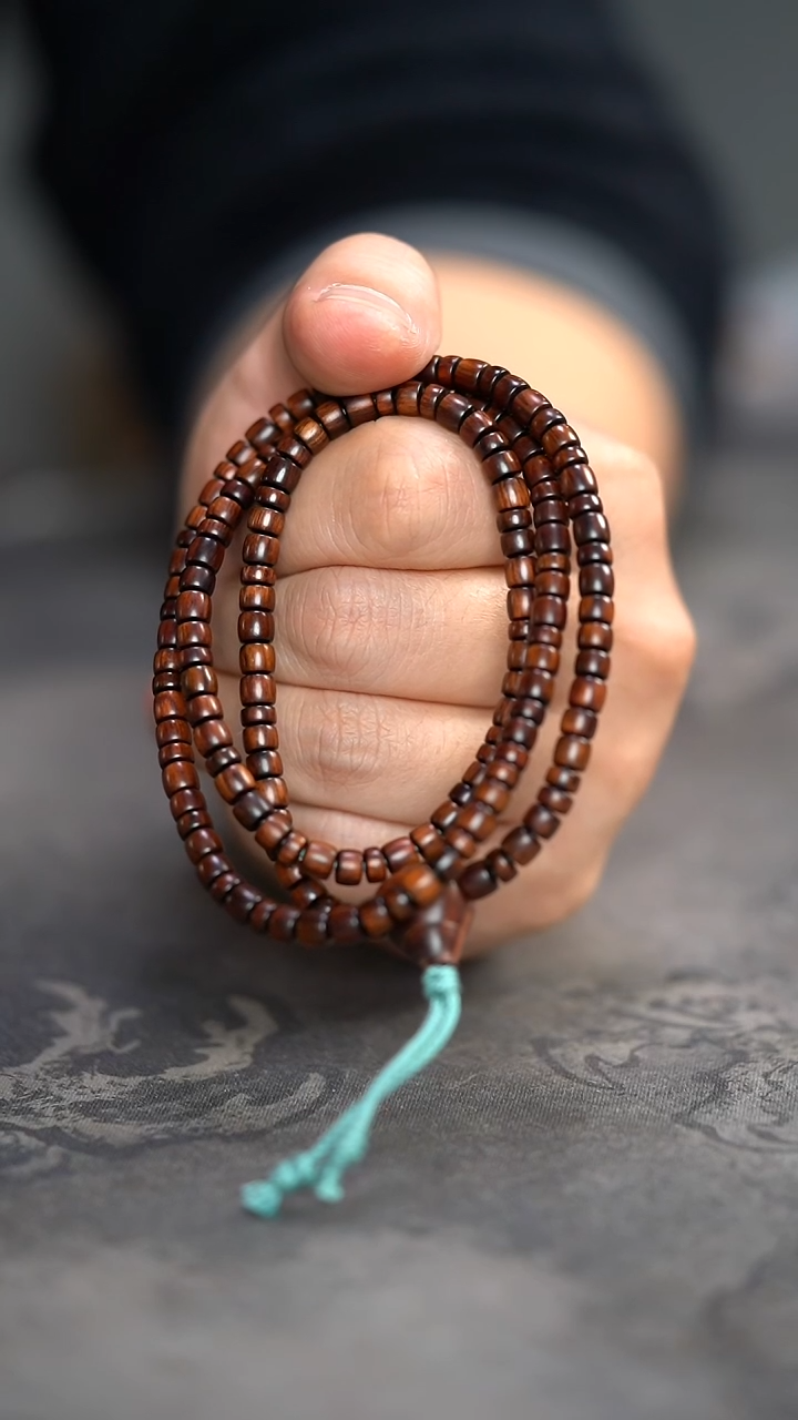 【闪购商品】黄花梨/降香黄檀手串/手链老料精工5mm药片珠多圈