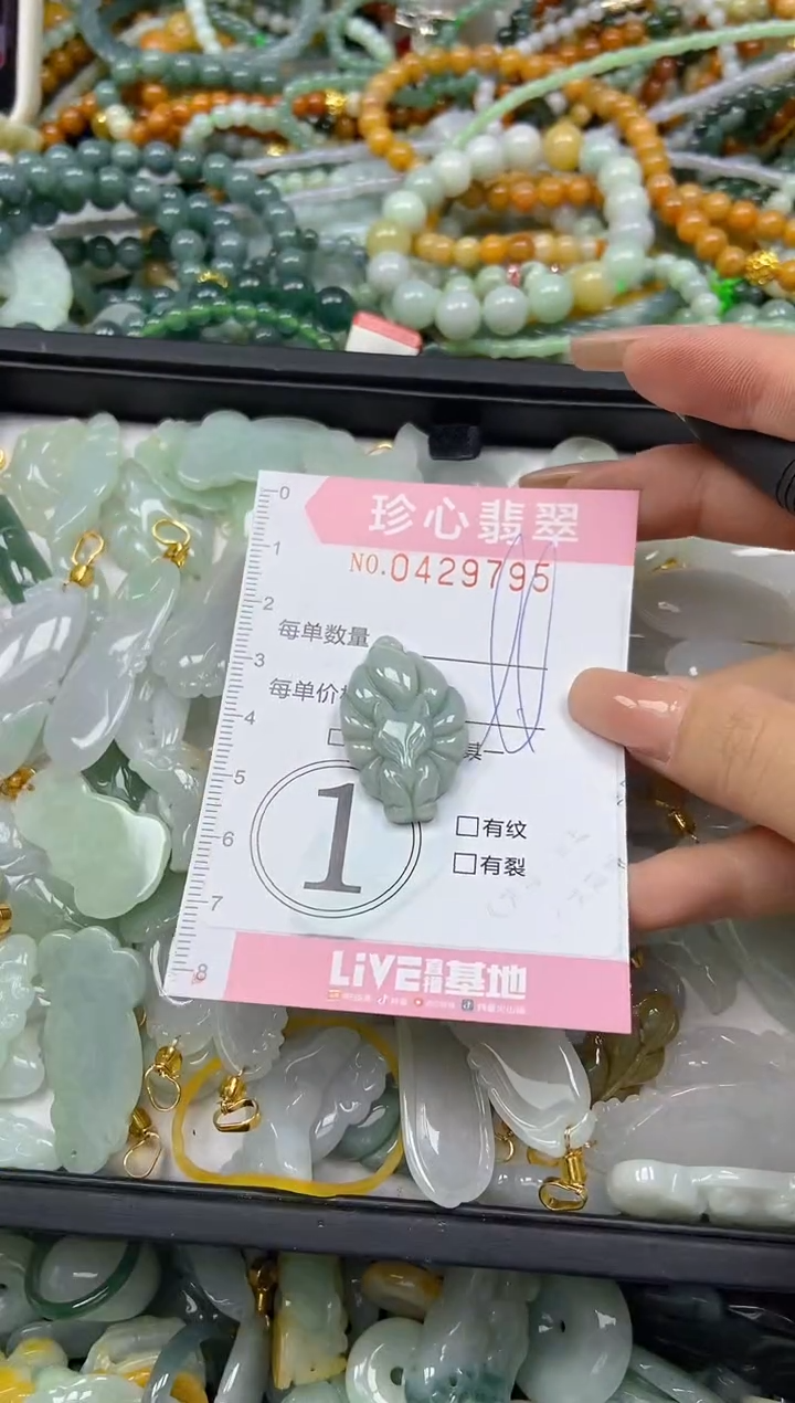 颈饰未镶嵌翡翠闪购0429795