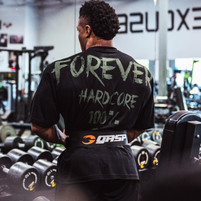 原版 盖世  全力以赴秋季健身健美新款宽松 