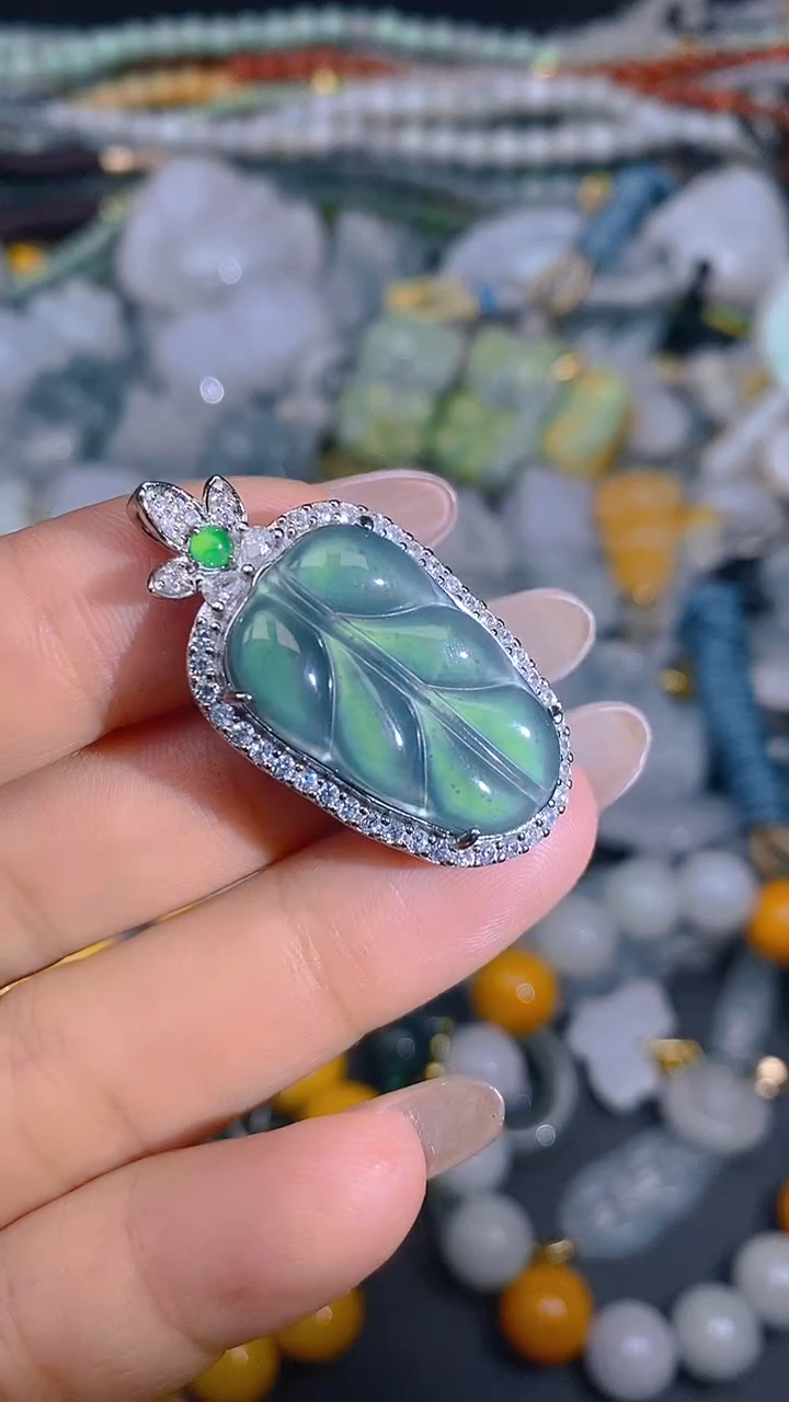 颈饰未镶嵌翡翠闪购0008050