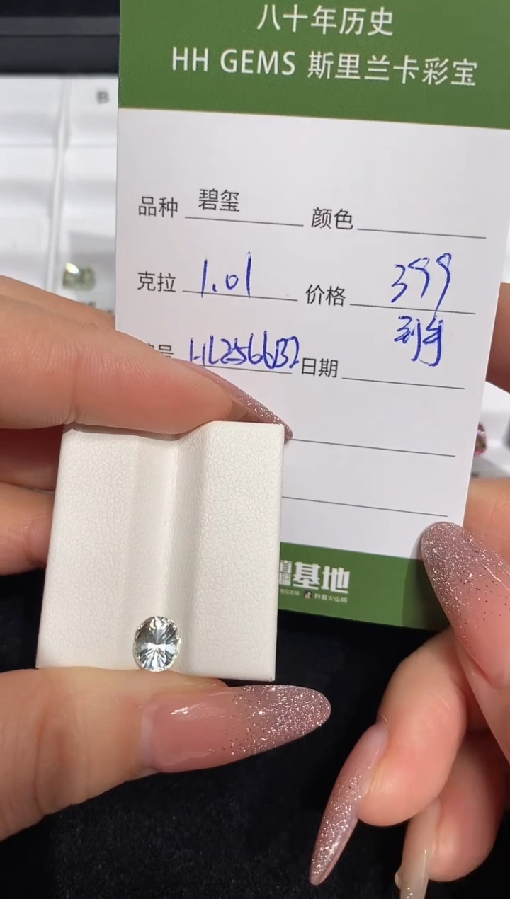 【闪购商品】碧玺裸石未镶嵌1.01ct HL2566BI