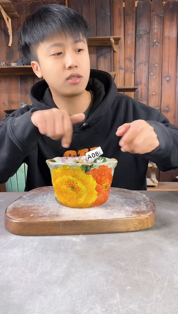 【闪购商品】碗080，手工手绘，新年快乐！