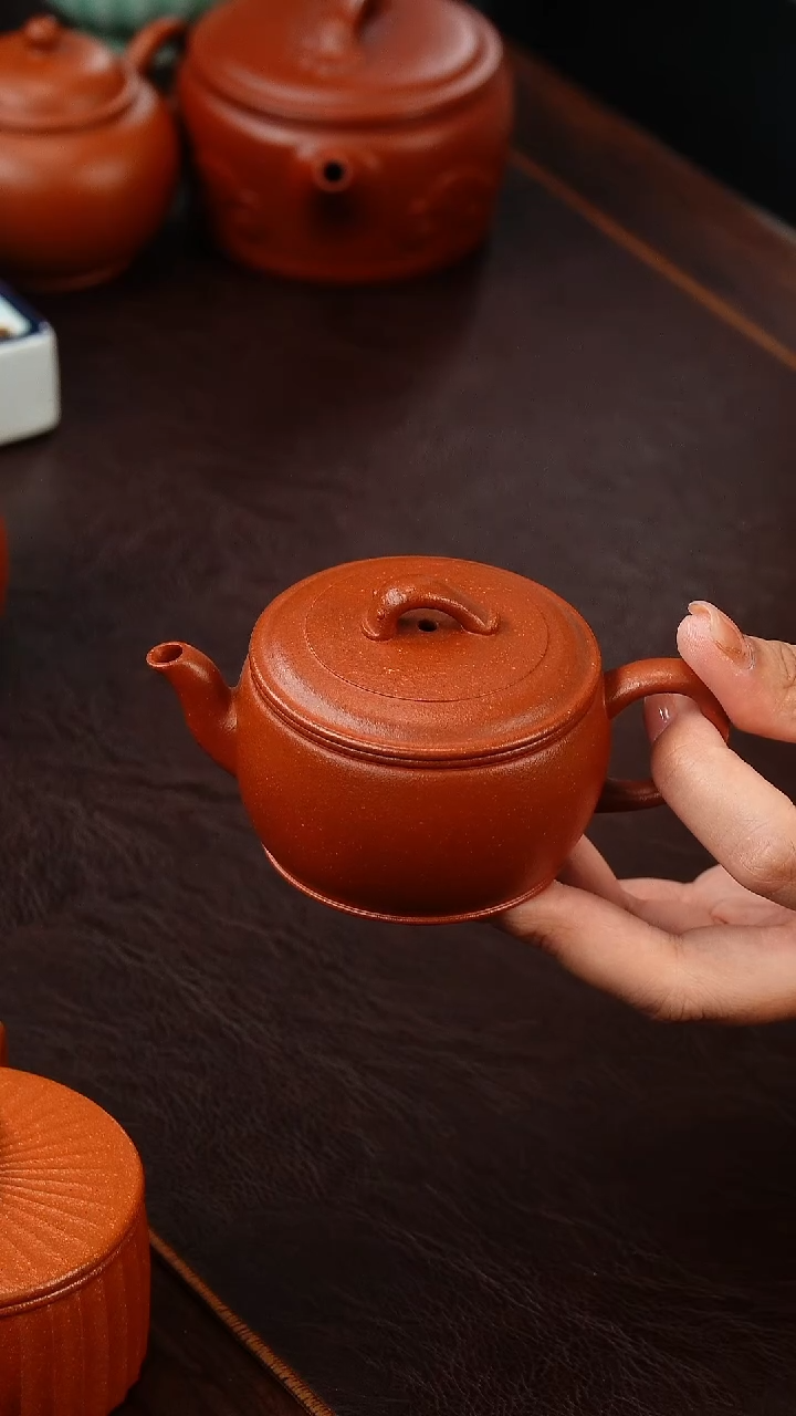 茶壶紫砂降坡如意汉瓦120cc