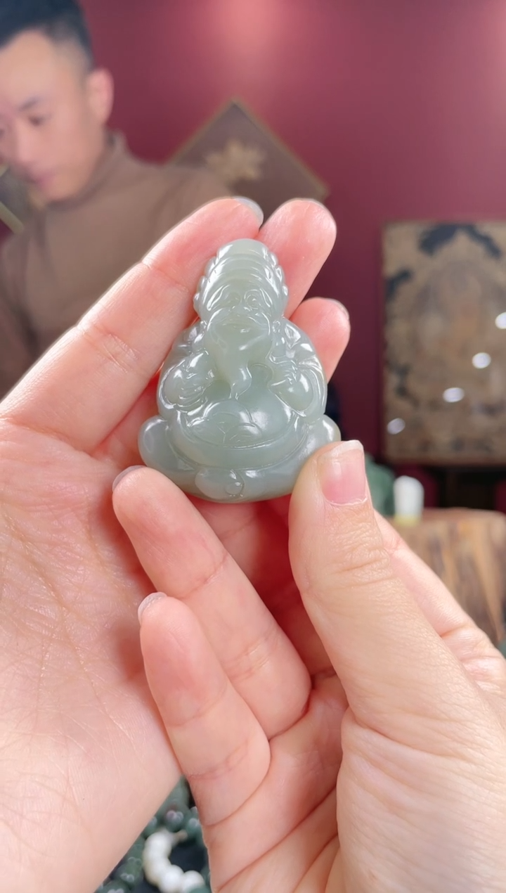 【闪购商品】和田玉颈饰未镶嵌财神