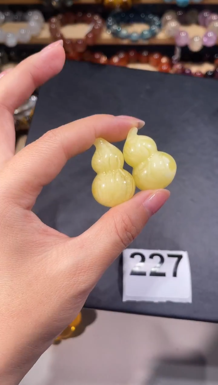 手链蜜蜡未镶嵌A227蜜蜡葫芦多样性发一