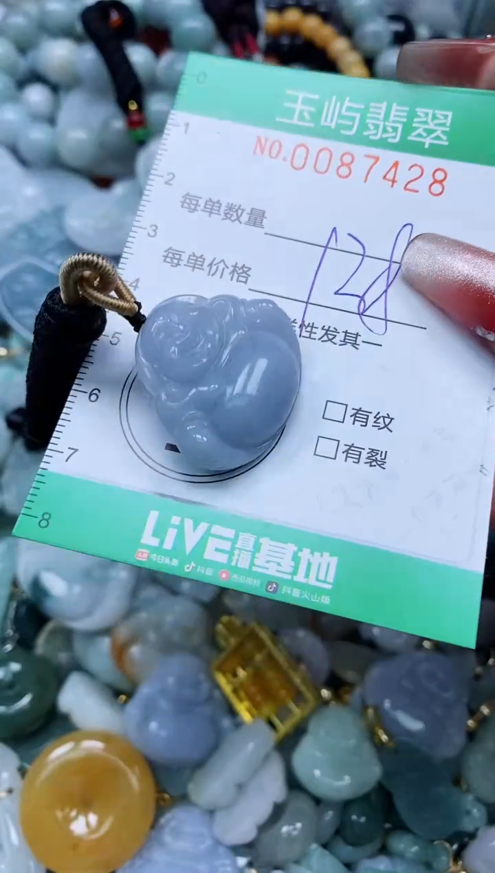 【闪购商品】翡翠颈饰未镶嵌闪购0087428