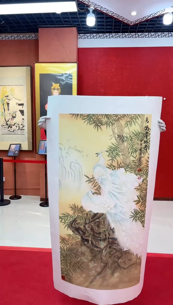 【闪购商品】国画道一老师亲笔绘画作品D55