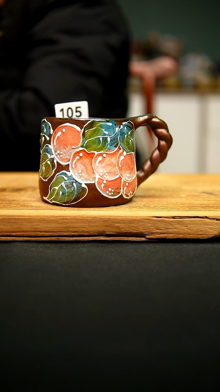 @@陶园瓷舍@@纯手工手绘@高温釉下彩