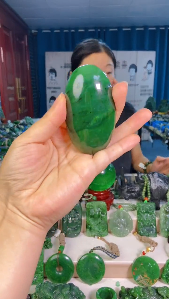 和田玉未镶嵌挂件1