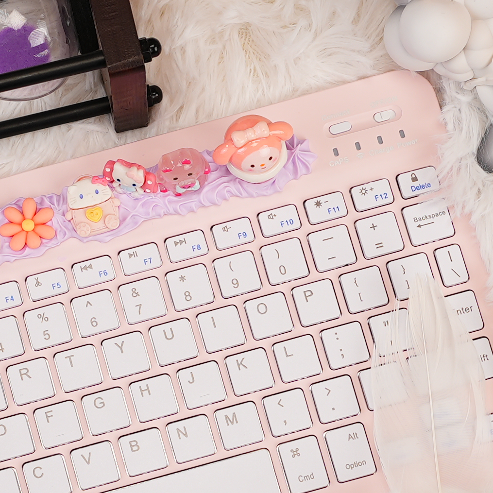 【主播代拆】DIY手工创意礼品蓝牙平板键盘