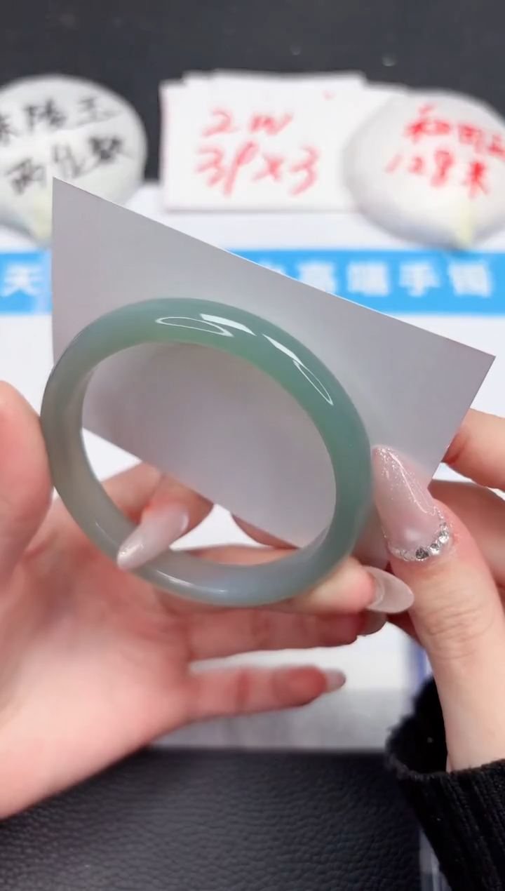 【闪购商品】石英质玉手镯未镶嵌291-58.5