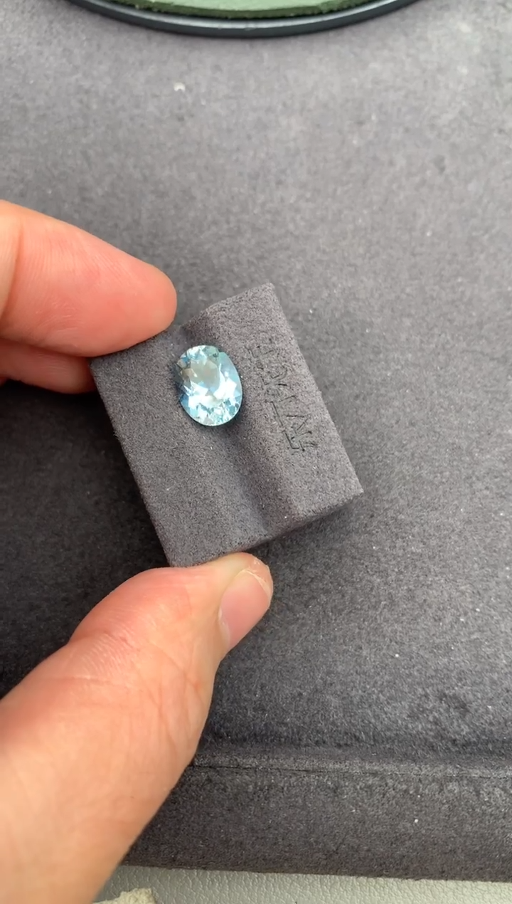 裸石海蓝宝石2.1ct海蓝宝  定制 BF
