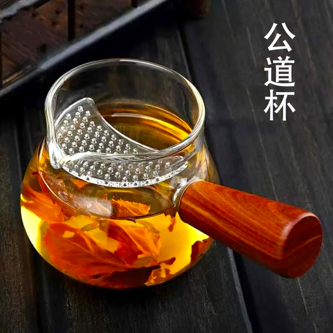 甘肃罐罐茶煮茶壶玻璃茶壶木把陶壶加厚耐热家用