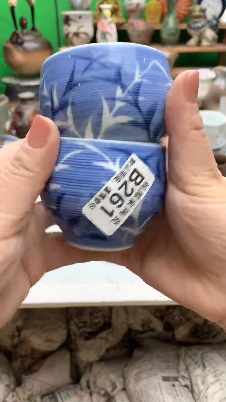 【闪购商品】盖碗海外回流瓷器