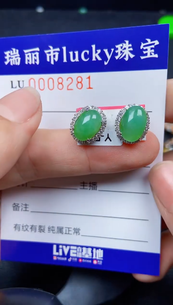 【闪购商品】翡翠颈饰银S925镶嵌8281