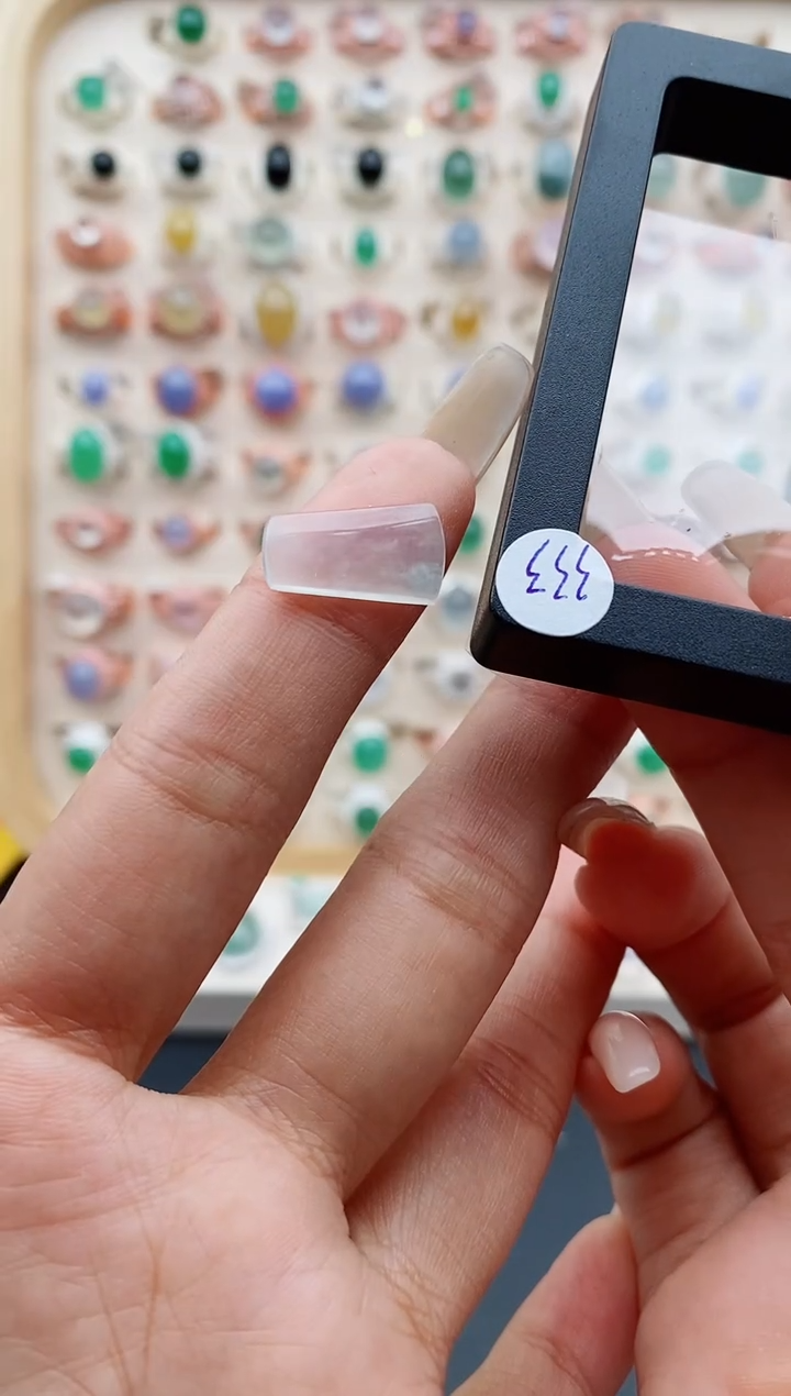 【闪购商品】翡翠裸石 缅甸天然A货翡翠333  4+333