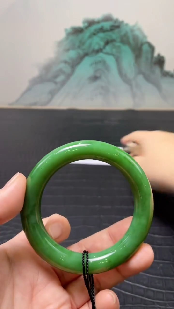 未镶嵌手镯和田玉（碧玉）用****656+