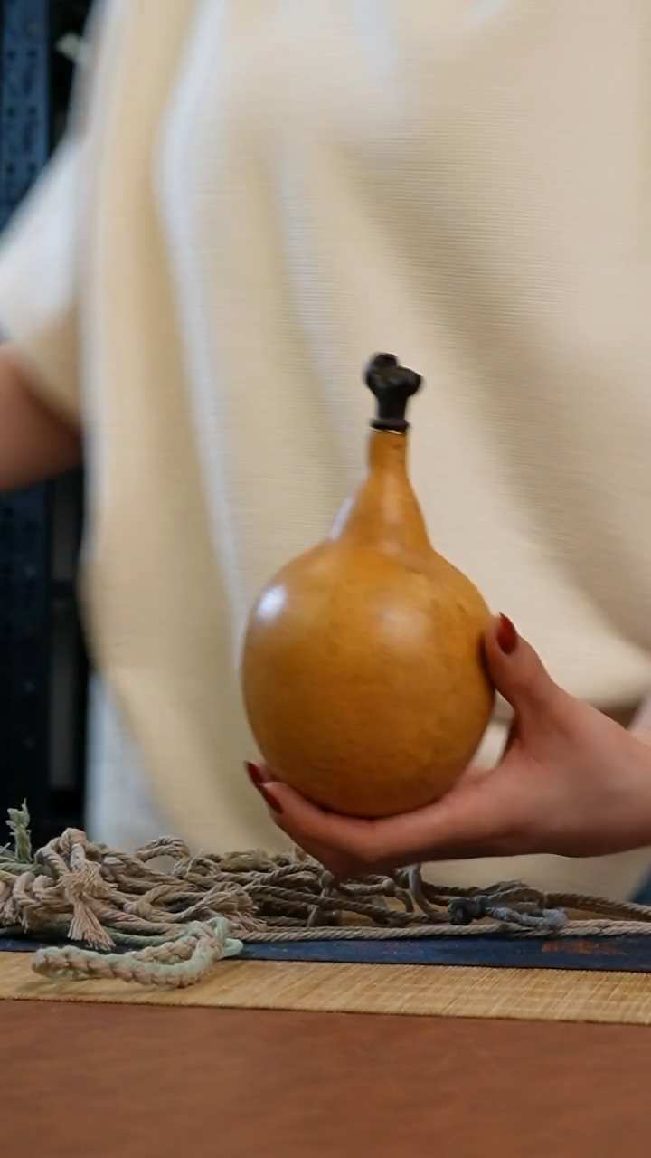 840号 天然热水酒葫芦 一物一拍（有瑕介意勿拍）