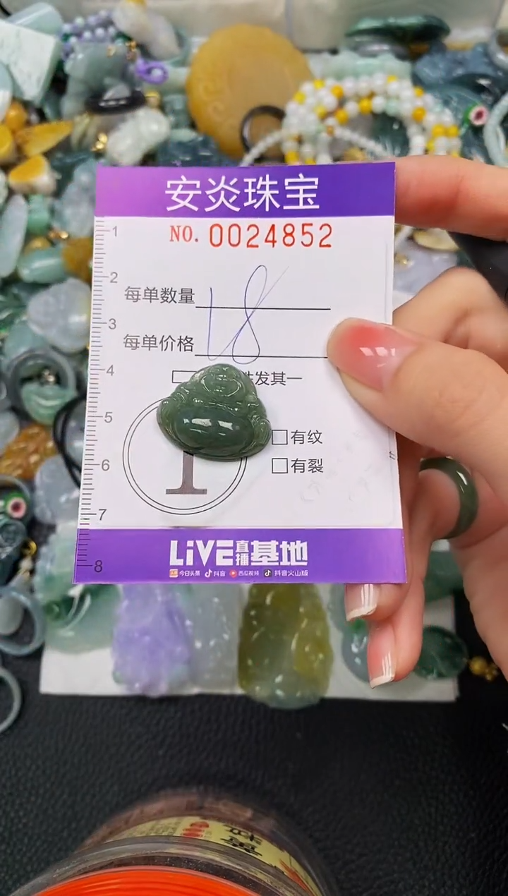 颈饰未镶嵌翡翠闪购0024852