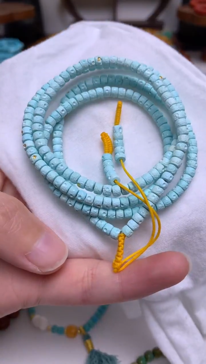 未镶嵌绿松石手链1