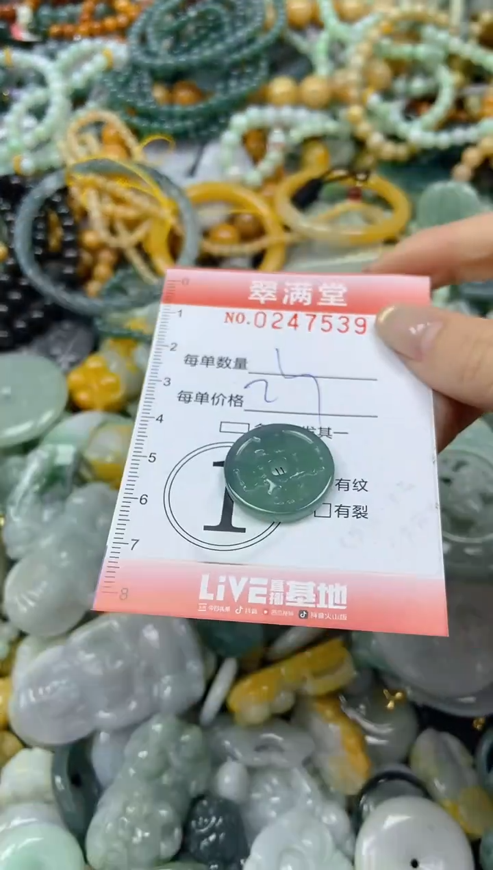 未镶嵌挂件翡翠闪购0247539