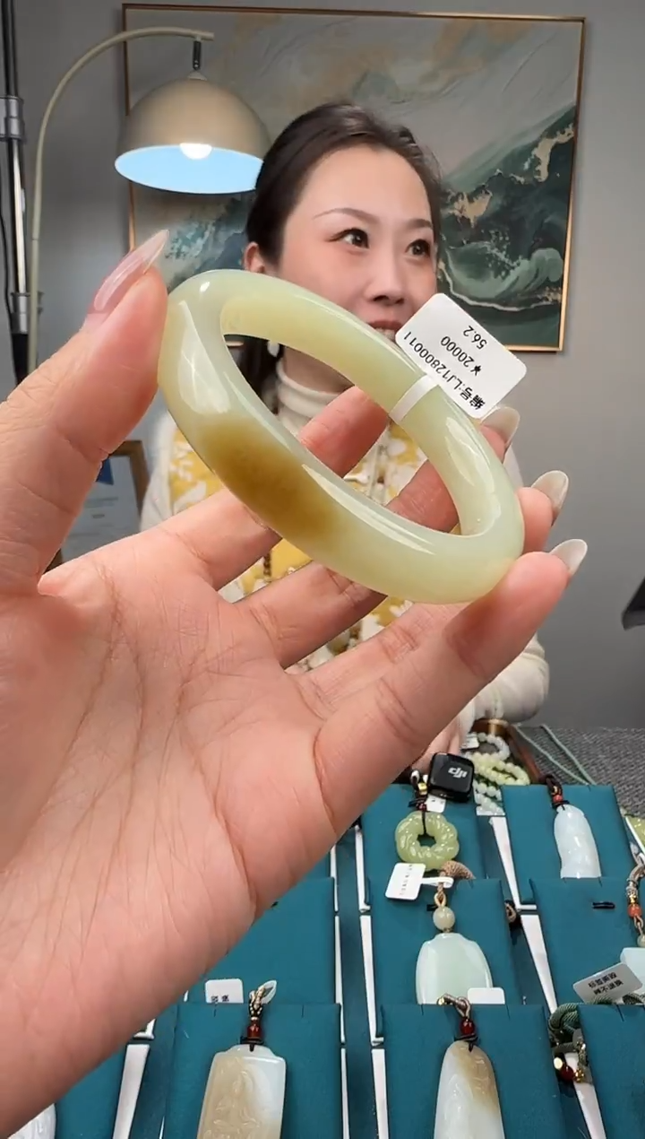 未镶嵌手镯和田玉LJ 56.2