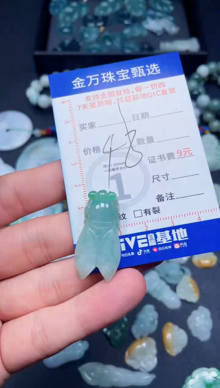 【闪购商品】翡翠颈饰未镶嵌天然翡翠a货