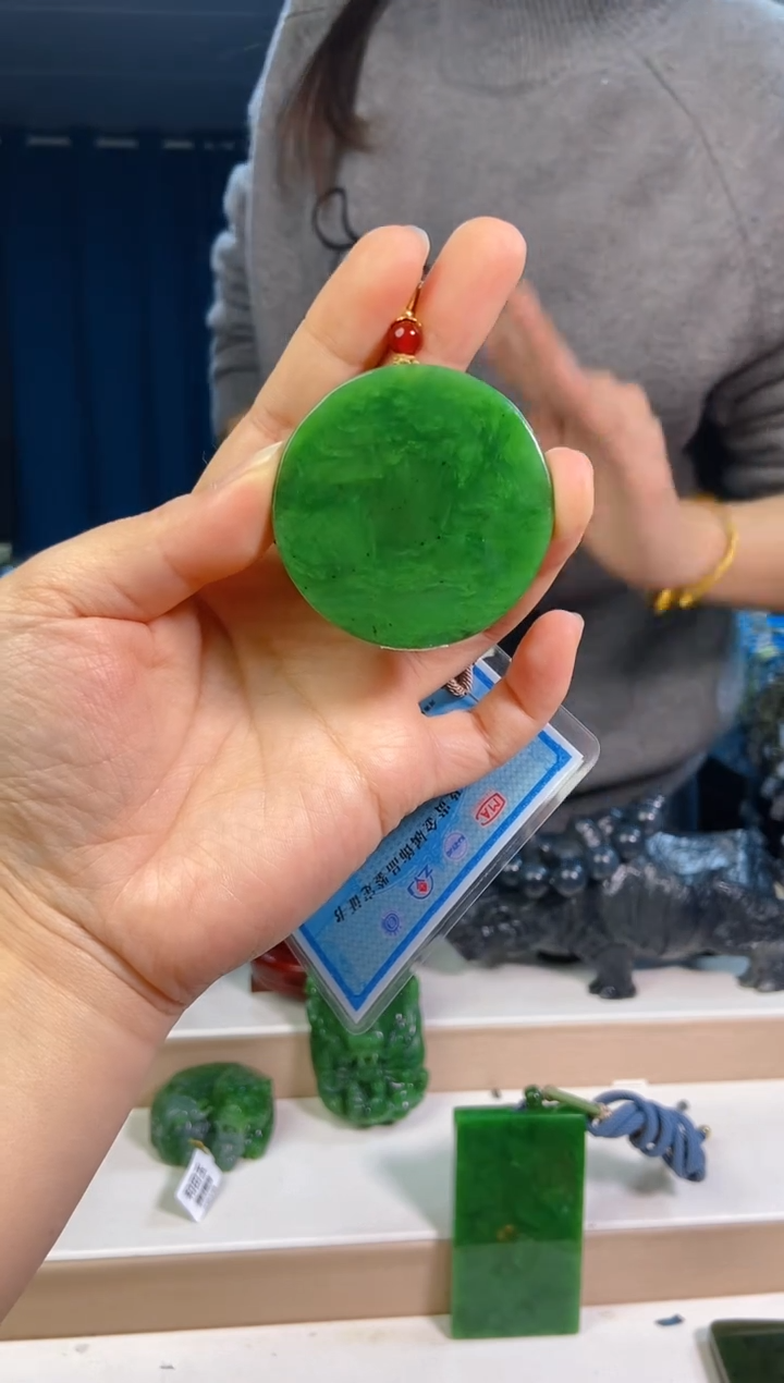 【闪购商品】和田玉挂件未镶嵌1