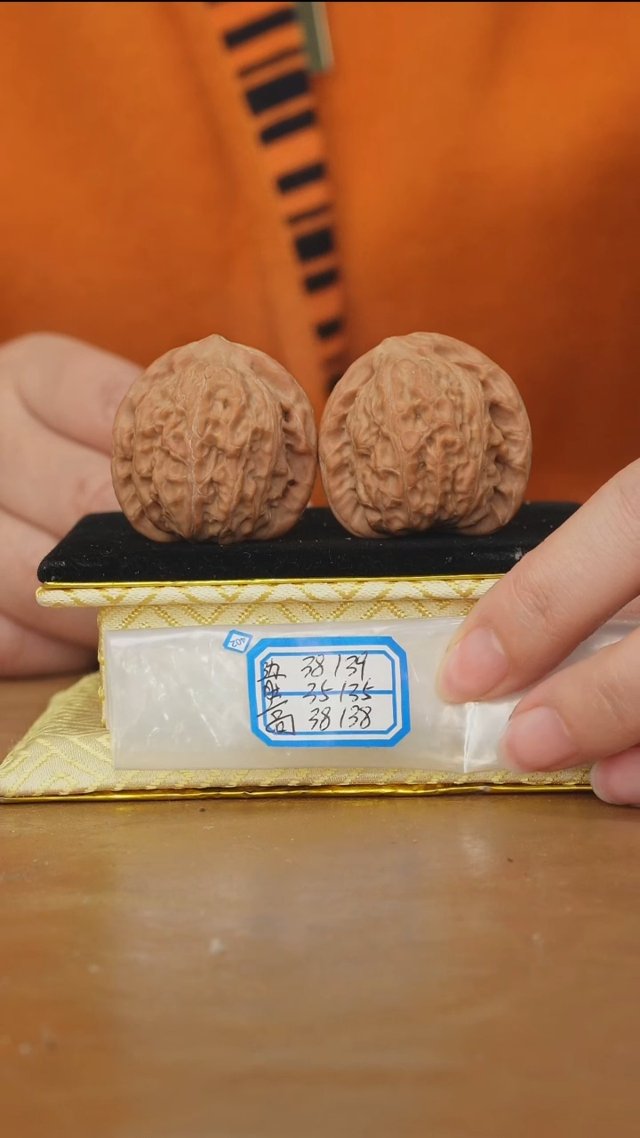 把件文玩核桃非嫁接将军帽