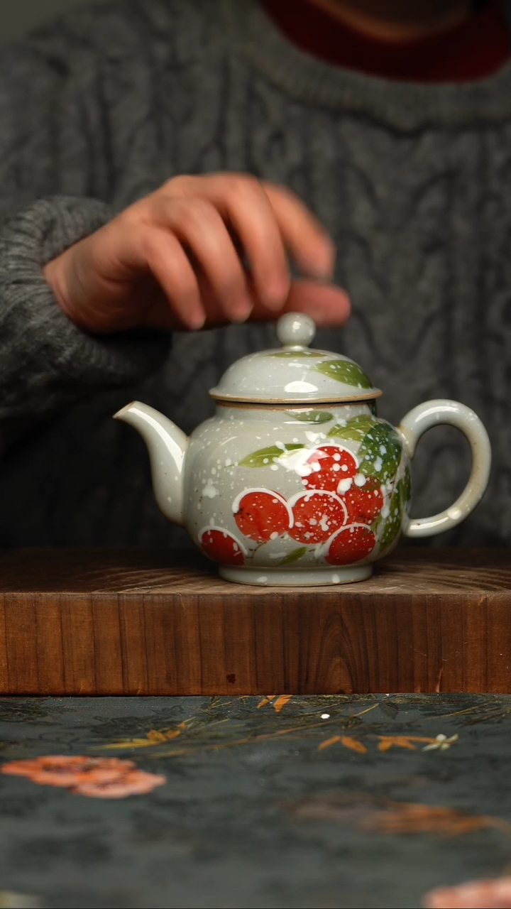 瓷片景德镇手工绘画同款